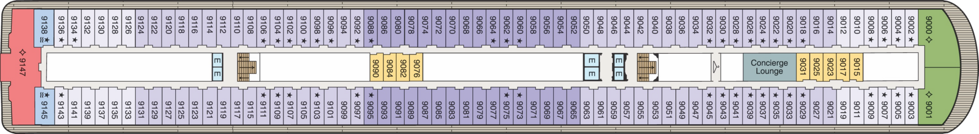Deck 9 plan